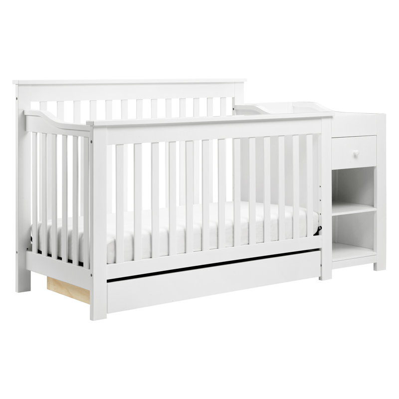 DaVinci Piedmont 4in1 Convertible Crib and Changer with Storage